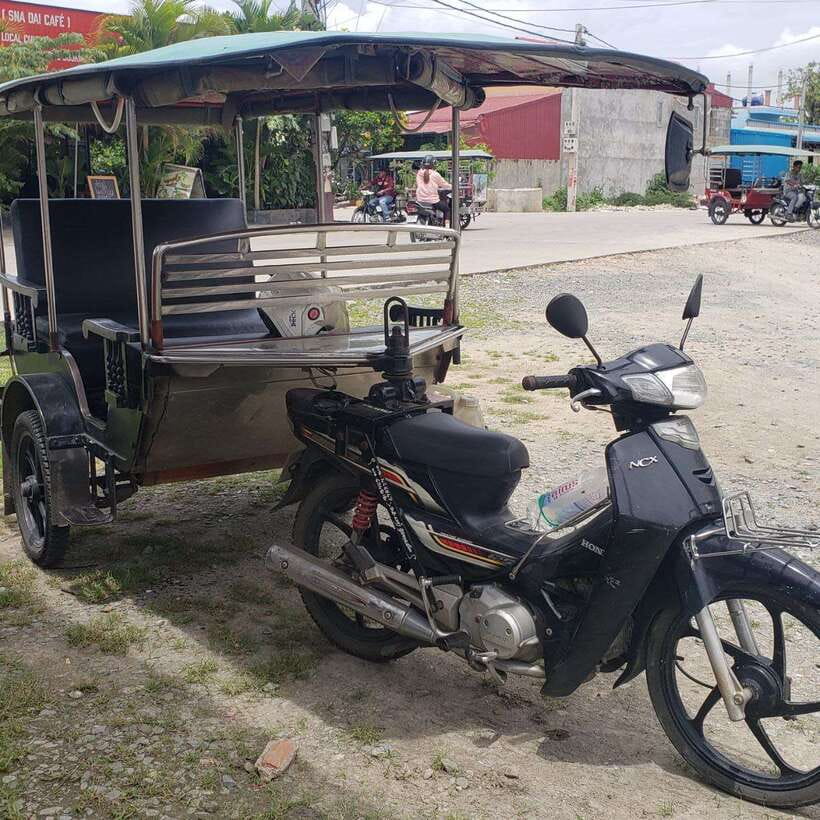 Siem Reap: Angkor Wat Private Tour by Tuk-Tuk - Your hotel pickup and first ride