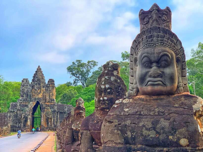 Siem Reap: Angkor Wat Sunrise for Group or Private Tours - Bayon’s stone faces reward a slow walk