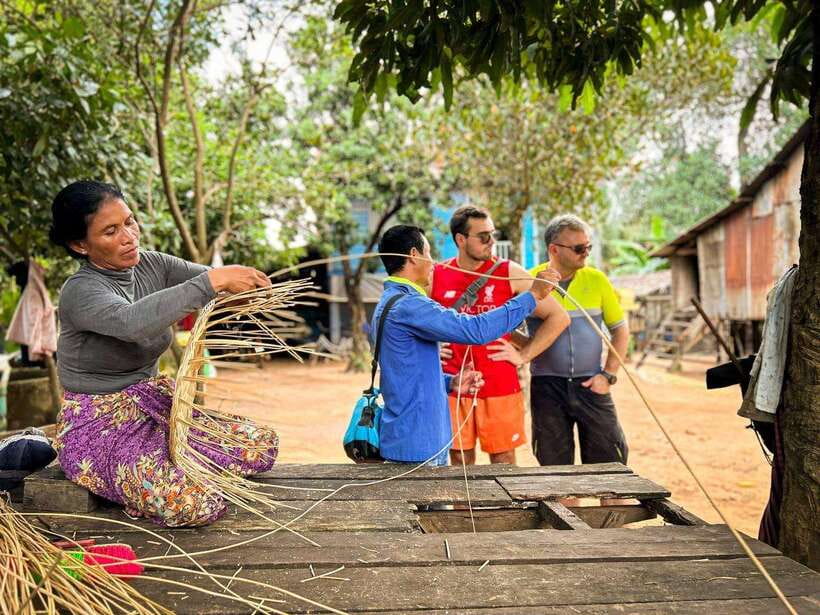 Siem Reap: Countryside Khmer village Tour by Quad Bike & ATV - Leaving Siem Reap by tuk-tuk