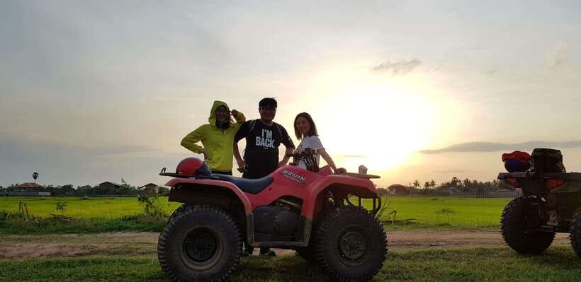 Siem Reap: Countryside Quad Bike Sunset Adventure - Sunset at Baitang Siem Reap