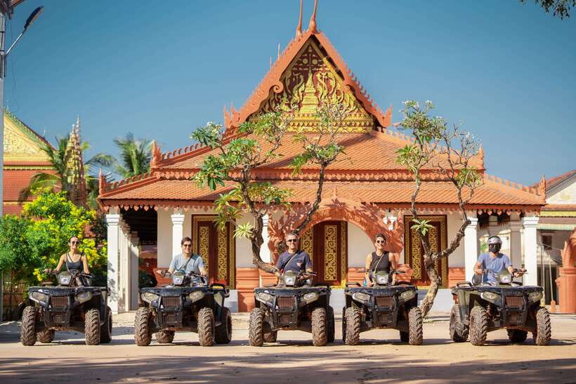 Siem Reap: Countryside Quad Bike Sunset Adventure - Washing off the ride before heading back
