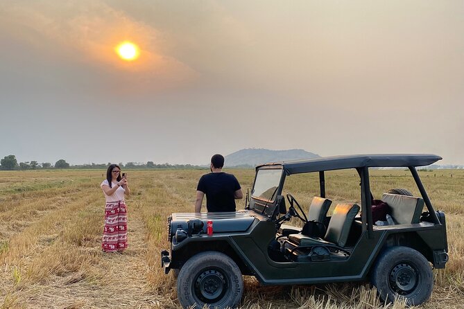 Siem Reap Countryside Sunset Jeep Tour - Half-day - The rice fields are the main event at sunset