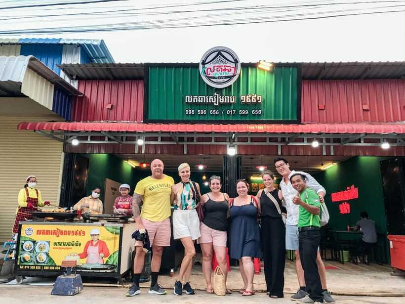 Siem Reap: Evening Food Tour with 10 Local Tastings - Street 60, where the food gets daring