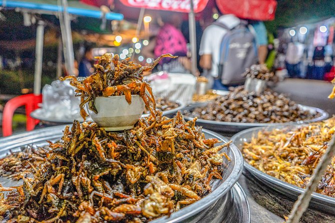 Siem Reap: Evening Foodie Vespa Tour / Tuk Tuk Available - Street 60, where the evening gets more adventurous