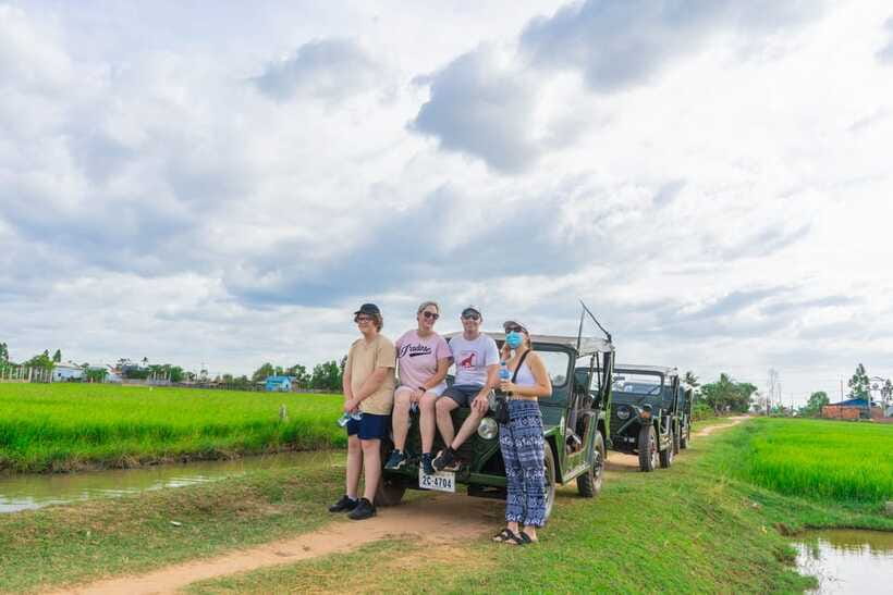 Siem Reap Floating Village Sunset Jeep Tour or SUV Car - Sunset by boat, with drinks and local bites