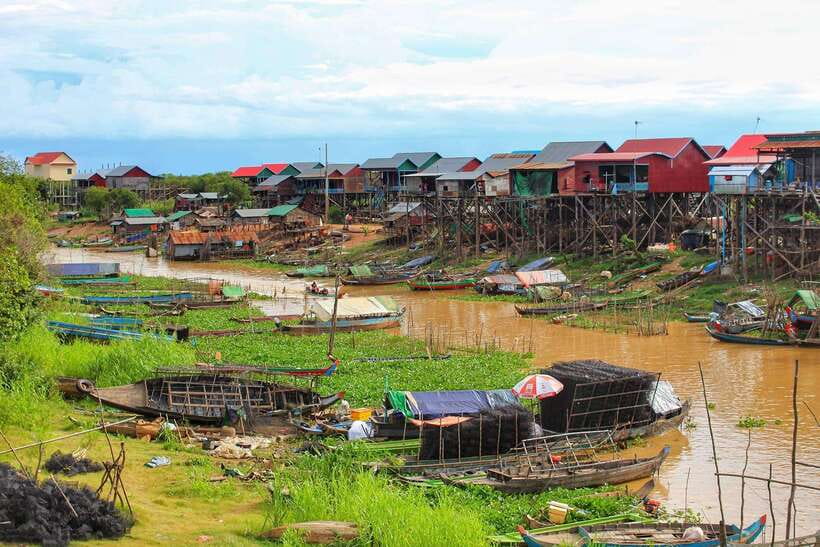 Siem Reap Floating Village Tour, Kompong Phluk Tour - Sunset on Tonle Sap
