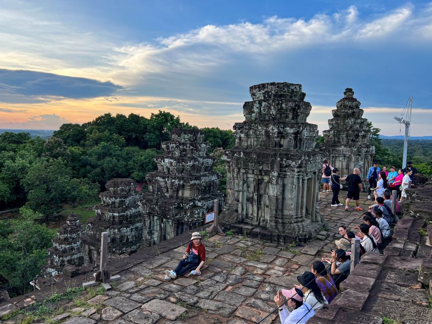 Siem Reap: Full Day Angkor Wat Temple Experience with Sunset - Baphuon, royal terraces, and a short history lesson