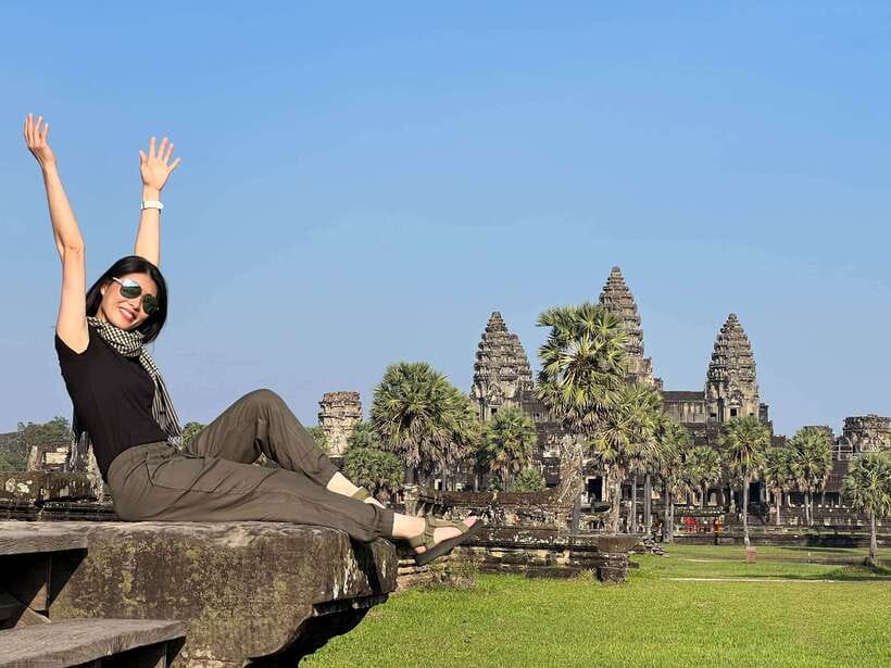 Siem Reap: Full Day Angkor Wat Temple Experience with Sunset - Angkor Thom and the South Gate