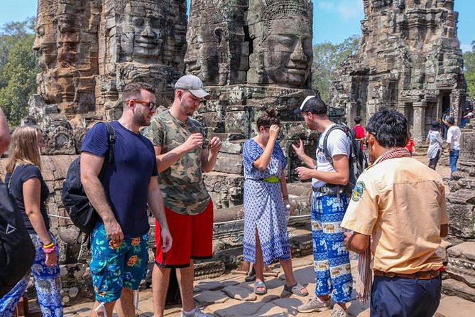 Siem Reap Full Day Angkor Wat Tour Small Group - Angkor Thom and Bayon, the royal city and its stone faces