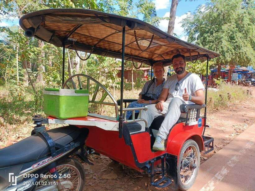 Siem Reap: Grand Circle Temples Tour With Private Tuk-Tuk - How the day works from pickup to return