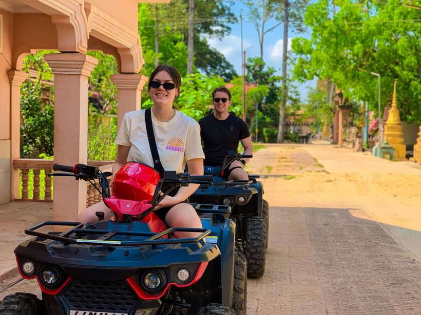 Siem Reap: Khmer Village and Fish Farm ATV Tour - Leaving Siem Reap for the village roads