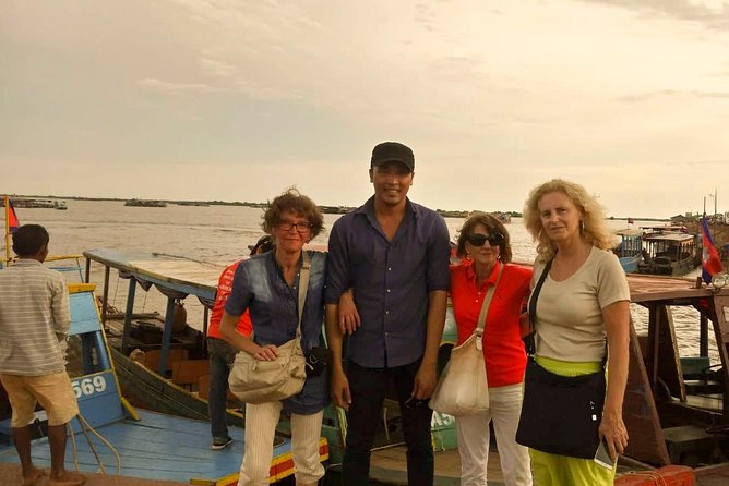 Siem Reap: Kompong Pluk Tonle Sap , Floating Village Tour Cruise - Rolous Market and homegrown produce