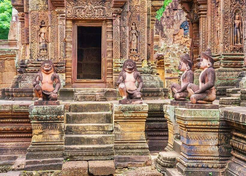 Siem Reap: Kulen Waterfalls and Banteay Srei Tour - From Siem Reap to Phnom Kulen