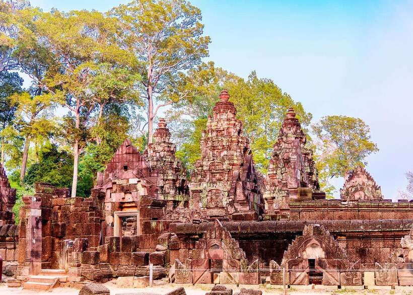 Siem Reap: Kulen Waterfalls and Banteay Srei Tour - Lunch and the cost of taking a break