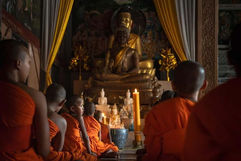 Siem Reap: Monk Blessings and Village Life Scooter Tour - Key points at a glance