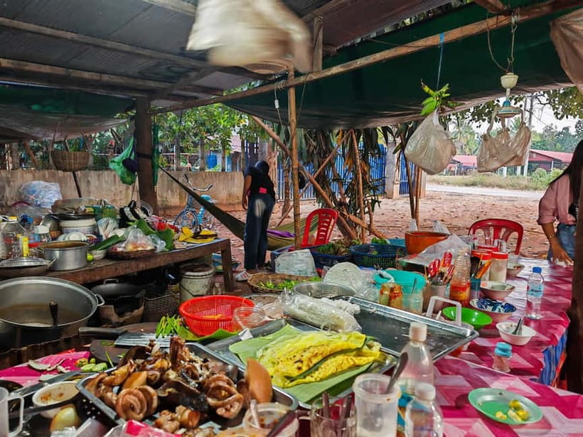 Siem Reap: Monk Blessings and Village Life Scooter Tour - The guide, driver, and group size