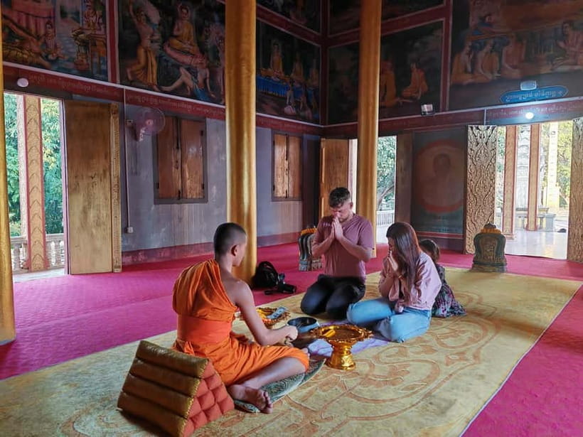 Siem Reap: Monk Blessings and Village Life Scooter Tour - Hotel pickup and the road to West Baray