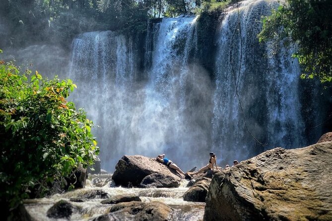 Siem Reap Outdoor Private Tour (Waterfalls 50km from Siem Reap) - The Reclining Buddha on the Natural Hilltop