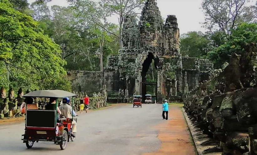 Siem Reap : Private Tuk-Tuk Tour of the Magnificent Temples. - Why a tuk-tuk works so well for Angkor’s Small Circuit