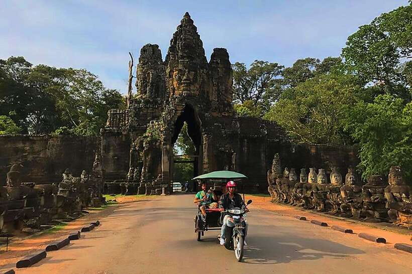 Siem Reap : Private Tuk-Tuk Tour of the Magnificent Temples. - Starting at Angkor Pass station