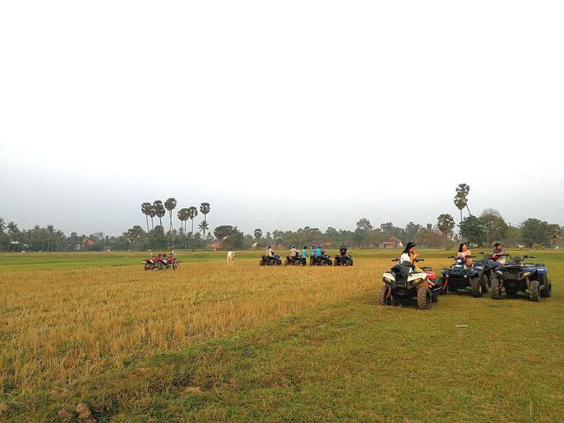 Siem Reap Quad Bike Countryside Tour - Different Ground, From Grass to Mud