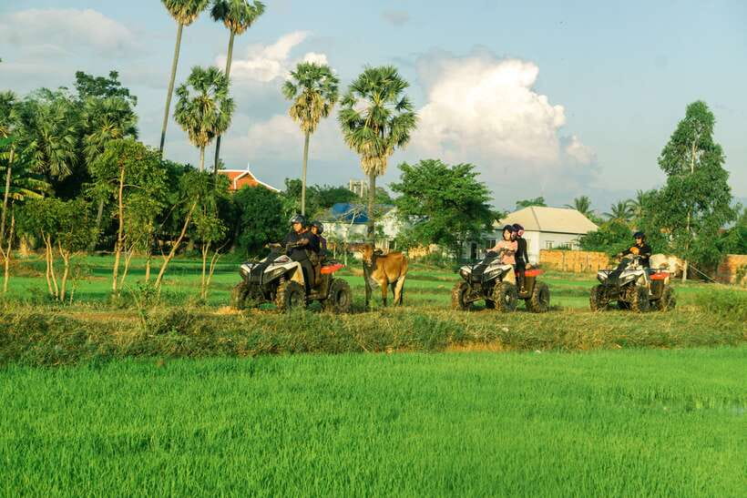 Siem Reap: Quad Bike Tour of Local Villages - What the quad ride feels like on the dirt tracks