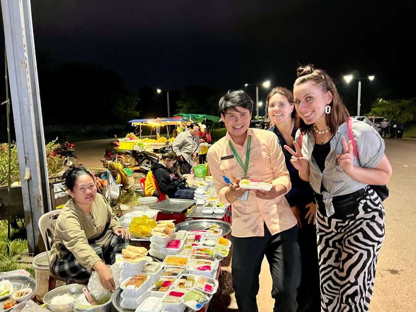 Siem Reap: Small Group Street Food Tour with Tuk-Tuk Ride - The insect tasting: fun, optional-feeling, and not for everyone