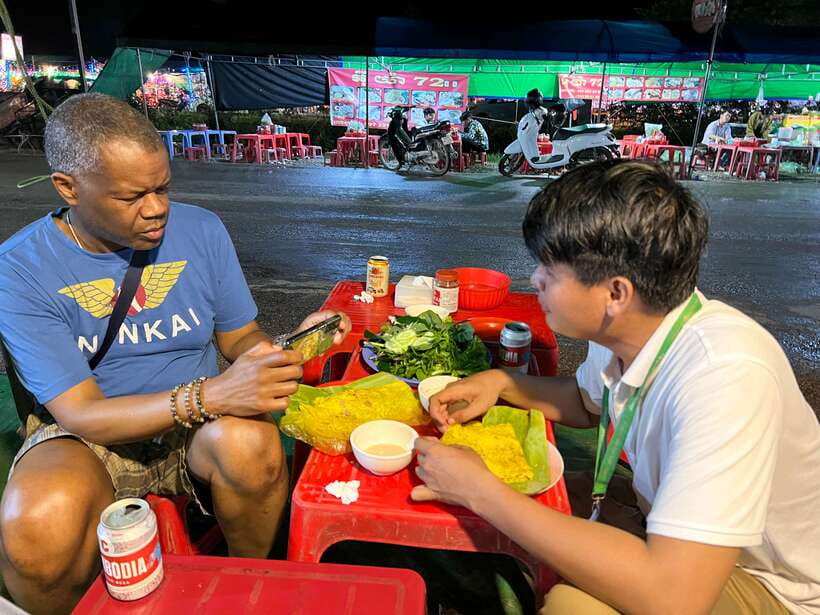 Siem Reap: Small Group Street Food Tour with Tuk-Tuk Ride - Three food stops instead of one staged dinner