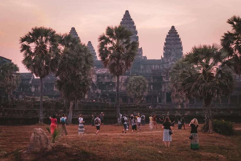 Siem Reap Sunrise Angkor Wat Temple Tour - The 30-minute ride from Mad Monkey Siem Reap