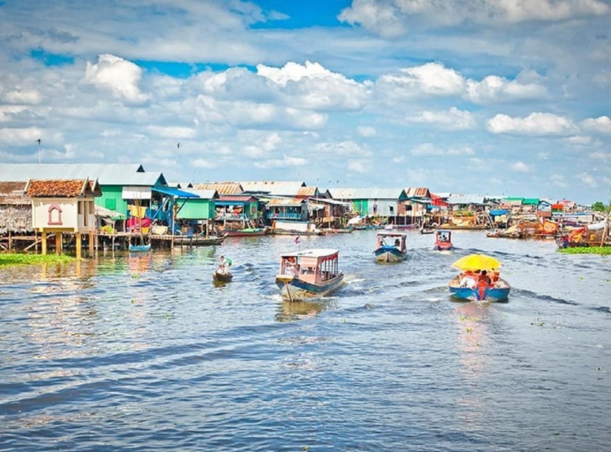 Siem Reap: Tonle Sap, Kampong Phluk & Floating Village Tour - Sunset over Tonlé Sap