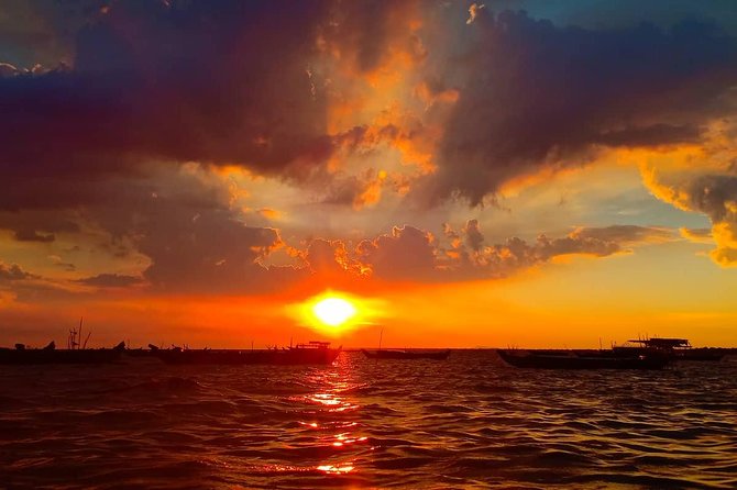 Siem Reap, Tonle Sap Lake, Kompong Phluk, Floating Village Tour - Sunset over Tonle Sap