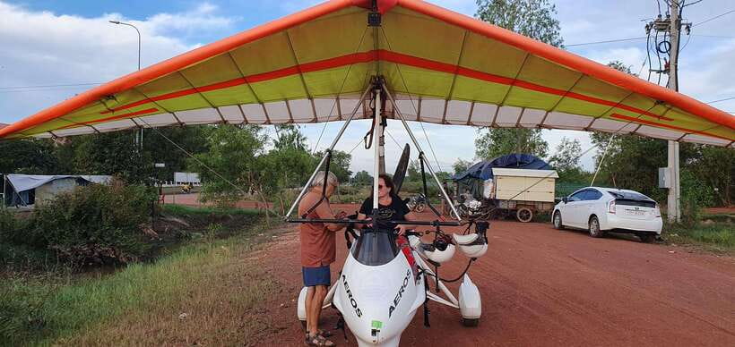Sky Venture Microlight Siem Reap - Final decision: a rare view at a high price