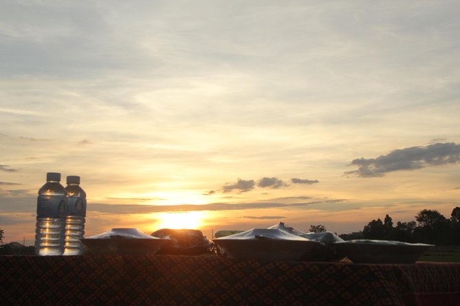 Sunset Dinner at Rice Paddy Fields - The 4:20pm departure and why timing matters