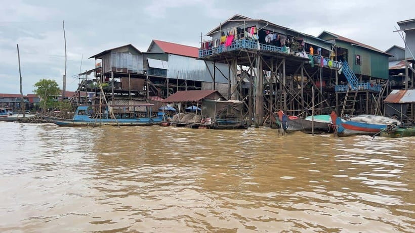 Sunset Kompong Pluk Floating Village - What the guide adds to the experience