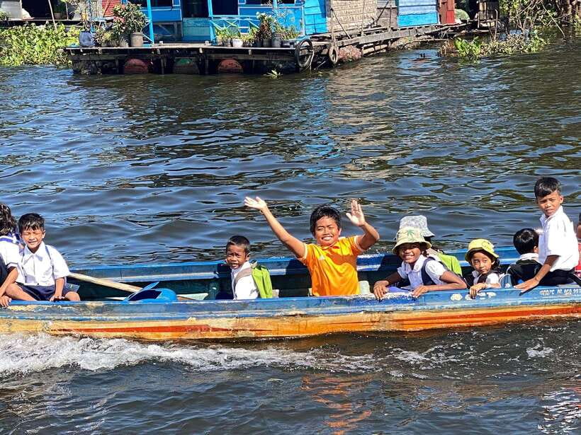 Tonle sap, Kompong Phluk (Floating village) - The afternoon ride from Siem Reap