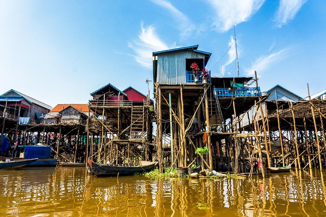 Tonle Sap Lake and Kampong Phluk Village Private Half Day Tour - The local boat ride across Tonle Sap