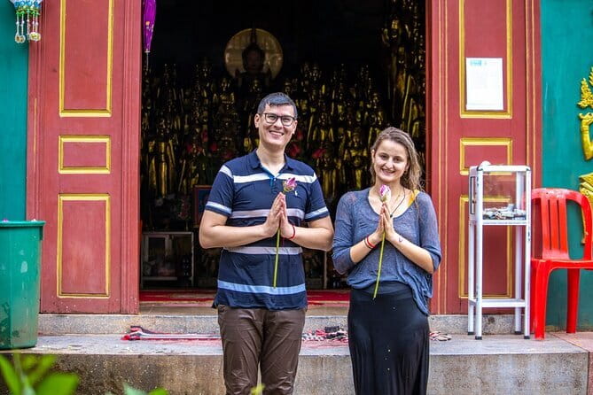 Traditional Khmer Water Blessing by Monk and Lotus Farm Visit - Changing clothes and taking your questions outside
