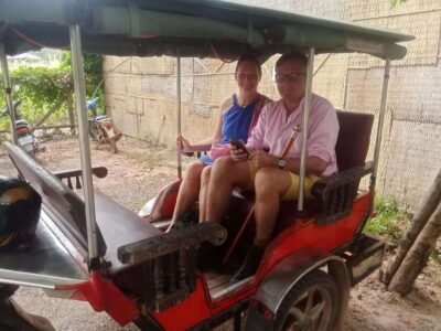 Trip with Local tuk tuk to Country side & Pepper farm…