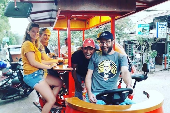 Unlimited Drinks - Sunset City Tour - 2 Hours - Pedaling is optional, and that changes the mood