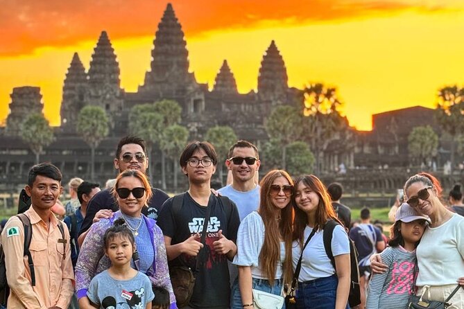 Unveiling Angkor Wat Sunrise, Bayon, Ta Prohm In Small Group Tour - Bayon and its famous stone faces